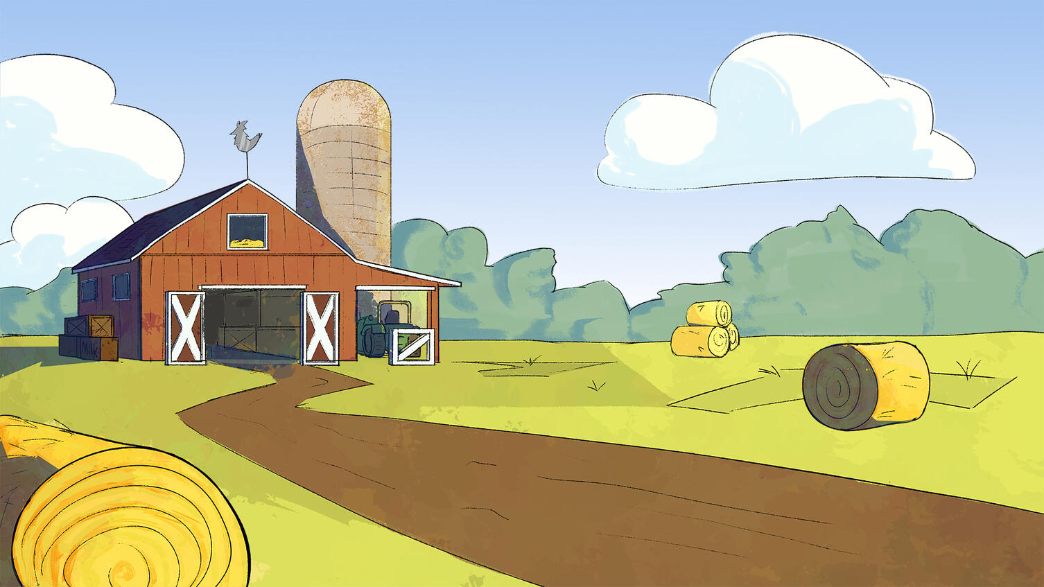 Farm Background